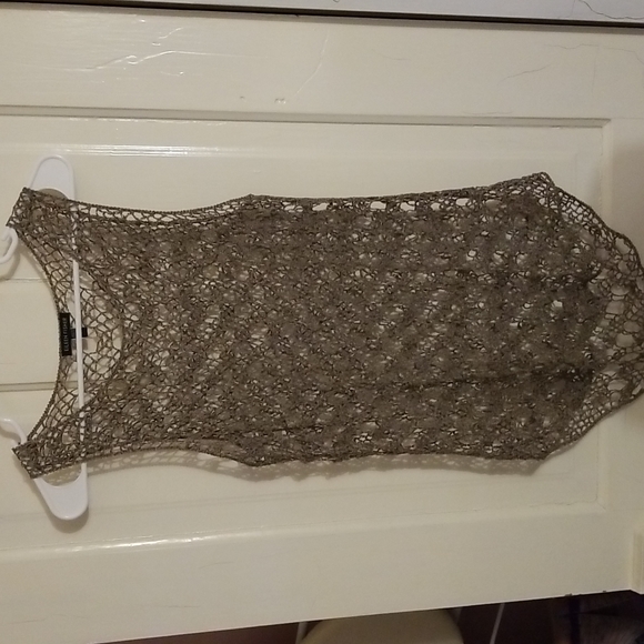 Eileen Fisher open knit top - Picture 1 of 8